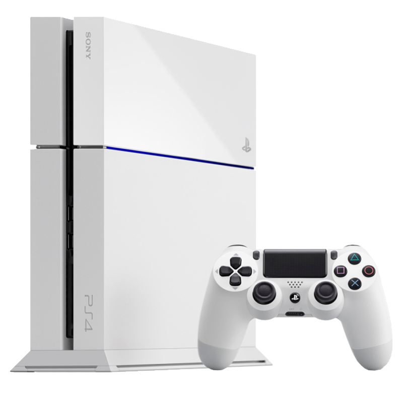 Console PlayStation 4 500GB Branco + Controle Dualshock 4 Branco
